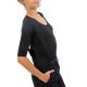Pantalon avec bretelles taille haute noir