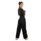 Salopette femme hiver twill noir Macha