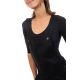 Salopette femme hiver twill noir Macha