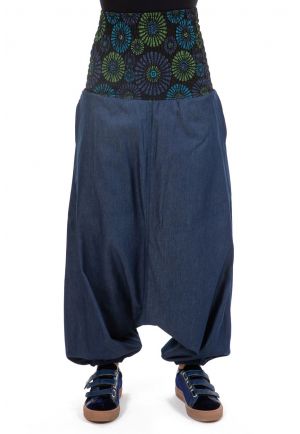 Sarwel denim femme imprime Rangah zoom