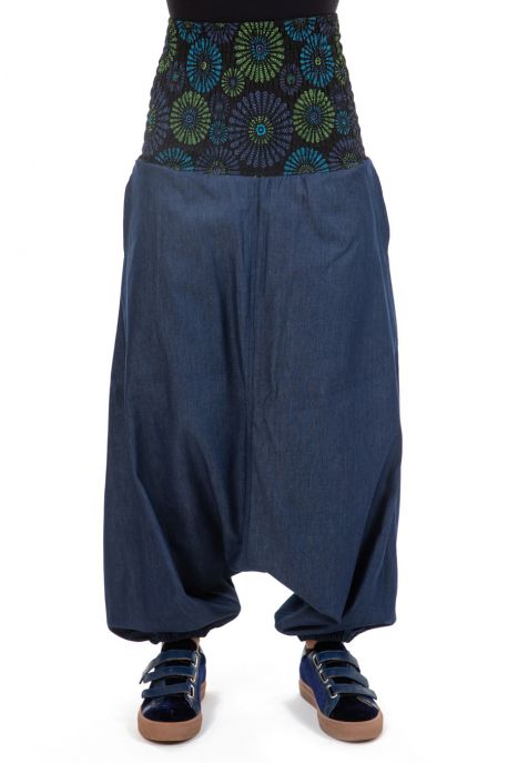 Sarwel denim femme imprime Rangah zoom