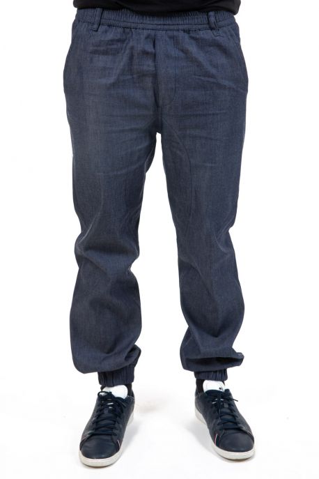 Pantalon jogging jean denim Khela zoom