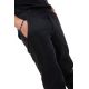 Pantalon large velours noir hiver