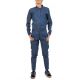 Combinaison jean doux style bleu de travail zoom