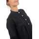 Blouse broderie dentelle noire Kohila