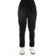 Pantalon jogger noir jersey mixte zoom