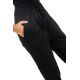 Pantalon jogger noir jersey mixte