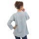 Blouse tunique femme avec plis Hiyum