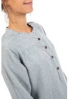 Blouse tunique femme avec plis Hiyum