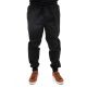 Pantalon style jogging jean noir Bagha zoom