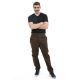 Pantalon droit soft marron Mahina