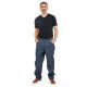 Pantalon large jean mixte Kheleh face homme