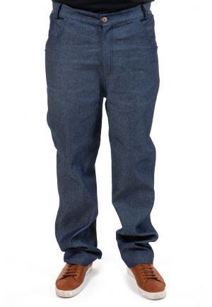 Pantalon large jean mixte Kheleh zoom