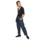 Pantalon jean droit large street chic face