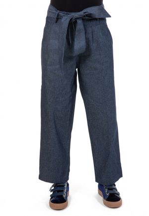 Pantalon jean droit large street chic zoom