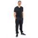 Pantalon style jogging noir mixte