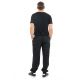 Pantalon style jogging noir mixte