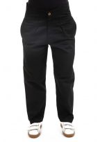 Pantalon cool chic large epais noir zoom femme