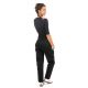 Pantalon cool chic large epais noir