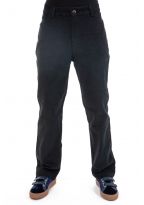 Pantalon velours fines cotes noir Ottarah zoom