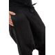 Sarwel droit velours fines cotes noir