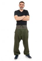 Pantalon sarouel grande taille Suntala