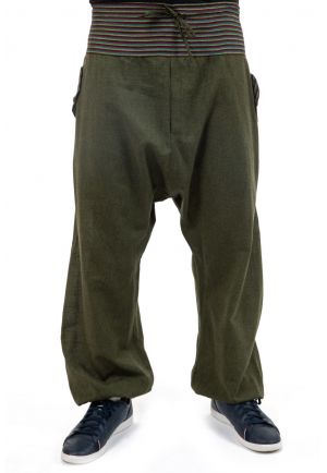 Pantalon sarouel grande taille Suntala