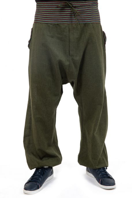 Pantalon sarouel grande taille Suntala