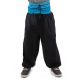 Pantalon sarouel enfant sari bleu zoom