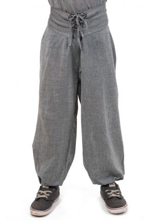 Pantalon bouffant enfant ceinture corset Alba zoom