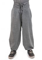 Pantalon bouffant enfant ceinture corset Alba zoom