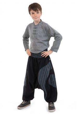 Sarouel enfant ceinture elastique confort FACE