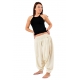 Pantalon sarouel elastique uni aladin sarwel indien