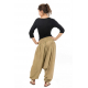 Sarouel elastique uni aladin sarwel indien vert pomme chine clair