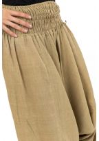 Sarouel elastique uni aladin sarwel indien vert pomme chine clair