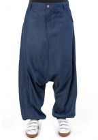 Pantalon sarouel jean bleu Bimbam