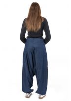Pantalon sarouel jean bleu Bimbam