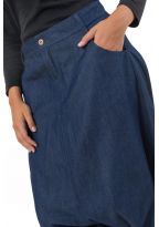 Pantalon sarouel jean bleu Bimbam