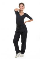 Pantalon noir mixte chic Zeox