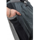 Sarouel bermuda long zen cool mixte noir gris Timroh