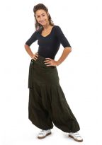 Sarwel ample twill doux epais kaki