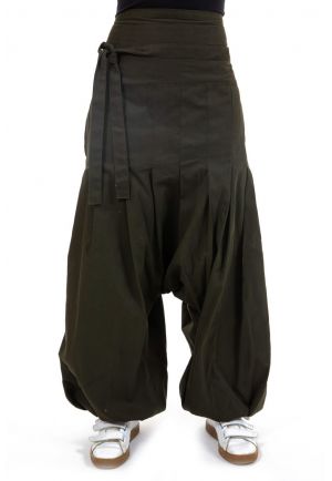Sarwel ample twill doux epais kaki