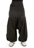 Sarwel ample twill doux epais kaki