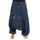 Sarouel femme jean denim extra doux et print full size