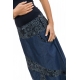 Sarouel femme jean denim extra doux et print full size