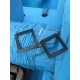 BO114 boucle d oreille bois carre evidee