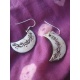 BO7006 Boucle d oreille os de buffle nepalais