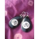 BO7003 Boucle d oreille os de buffle nepalais
