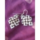 BO7010 Boucle d oreille os de buffle nepalais