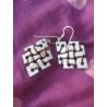 BO7010 Boucle d oreille os de buffle nepalais